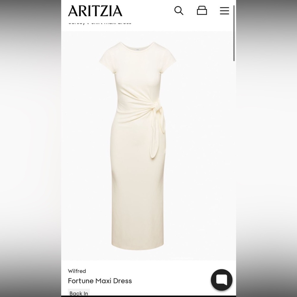 Aritzia Fortune Maxi Dress XS